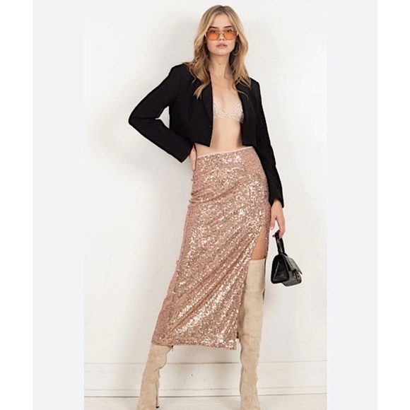 Free People Dresses & Skirts - Free People Ariana Sequin Skirt